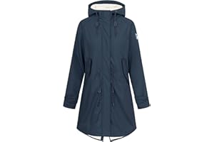 derbe Damen Regenmantel Tidaholm | Regenmantel | Frauen | mit Futter | Hamburg | Friesennerz | Warm