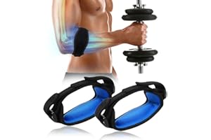 Vintree tutore per gomito per cura del gomito del tennista e strappi leggero e regolabile con cuscinetto di compressione in EVA taglia unica Tutore Epicondilite Gomito Supporto 2 Pcs