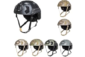 FMA Casco tattico SF Casco protettivo da caccia e paintball con foro