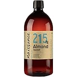 Naissance natürliches Mandelöl süß 1 Liter (1000ml) - Vegan, gentechnikfrei - Ideal zur Haut- und Haarpflege, für Aromatherap
