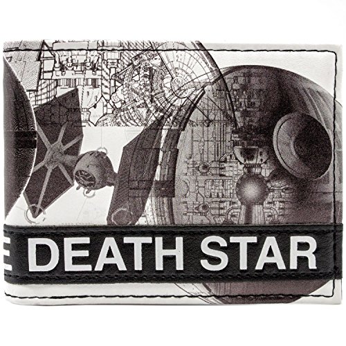 Preisvergleich Produktbild Disney Star Wars TIE Death Star Weiß Portemonnaie Geldbörse