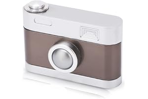 VIKYE Magnetyczny Suwak Fidget, w Kształcie Kamery ADHD Push Slider Toy, Metal Press Click Lęk Stress Relief Zabawki Typu Fidget dla Dorosłych