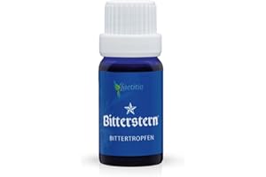 Laetitia Original Bitterstern Kräutertropfen: Bitterstoffe aus 17 natürlichen Kräutern in bester Qualität – Bittertropfen mit aromatisch-feinen Geschmack - nach Hildegard von Bingen, 10 ml