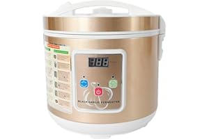 HARBIN-STAR Fermenteur d'ail noir - Contrôle intelligent automatique - Cuisinière multi-gousse d'ail - 90 W - 5 l