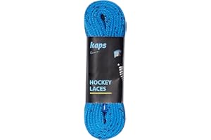 Kaps Lacets de Skate Imperméables en Polyester Résistance à la Traction Exceptionnelle 190 daN - Résistants à l'eau - Pour Patins de Hockey sur Glace