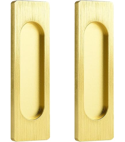 Schuur Deur Handvat Deurgreep In Vintage Stijl voor Één Zijde, Vervanging Van de Handgreep Van de Metalen Schuifdeur, Interieur Woondecoratie voor Hout/pocket/franse Deur (Color : Bronze, Size : 25c