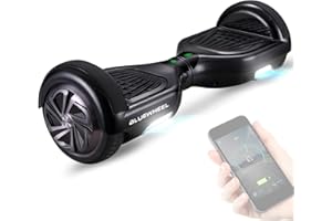 Bluewheel 6,5" Premium Hoverboard HX310s – Elektroboard mit LED, Bluetooth Lautsprecher, starker Dual Motor, HX Hoverboard App-kompatibel, ideal für Kinder & Erwachsene, deutsche Qualitätsmarke