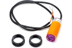 Oiyagai Capteur de Détection Infrarouge E18-D80NK Réglable, 3-80cm, pour Arduino