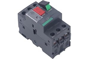 SEAFRONT Interrupteurs de Protection de Moteur, Disjoncteur Magnétique Thermique, Protection contre les Surcharges sur Rail de 35mm, AC 690V (GV2-ME06 1-1,6A)