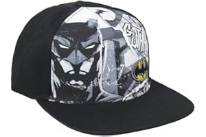 BATMAN Cerdá 2200003911 Gorra, Niños, Multicolor (Multicolor 001), 3 (Tamaño del Fabricante:M)