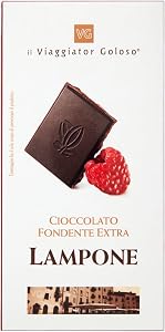 il Viaggiator Goloso Cioccolato Fondente Extra Lampone 100g