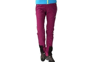 FLYGAGA Pantaloni Trekking Donna Invernali Impermeabile Pantaloni Sci Termici Softshell Pantaloni Escursionismo Caldo Pantaloni Softshell All'aperto