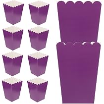 20 Plateaux à Pop-corn En Carton Blanc - 11 Cm De Haut - Pour Fêtes Et Événements