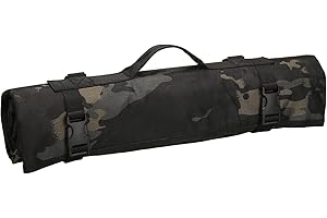 scosao Alfombrilla de Tiro Táctica Enrollable Tapete de Tiro de Entrenamiento Exteriores Impermeable Manta Extragrandes(150x210cm) para Camping, Caza