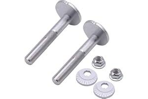 HAOTOM 2X Kit de vis de correction de boulon excentrique de bras de carrossage de suspension arrière Pour Mazda 6 CX-5 2012-2017 MX-5 2005-2014 RX 7 1992-2002
