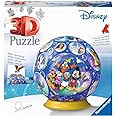 RAVENSBURGER PUZZLE- Grogu 3D 11561 Personaggi 72 Pezzi – Puzzle Ball per Fan Disney a Partire dai 6 Anni