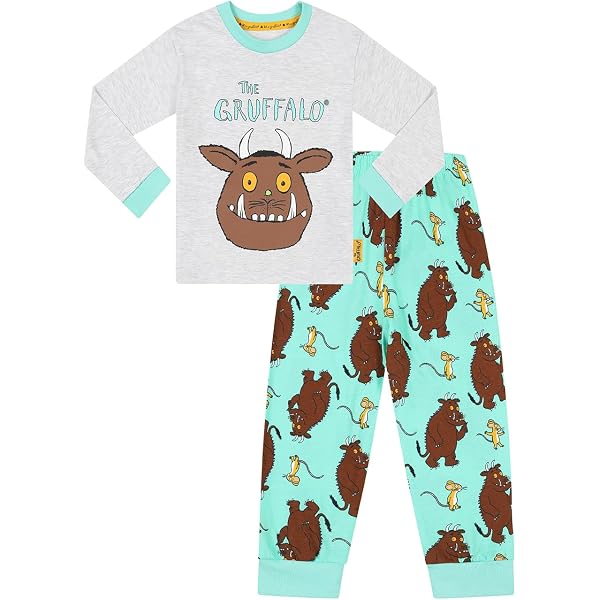 Pigiama lungo 'Disney' in jersey - 2 pezzi - BLU - 12.00