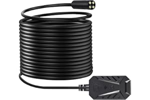 CAMWAY Wireless Endoscope Camera 500W Pixel Snake Inspection Camera 1920P Autofocus Borescope Waterproof IP68 for Android & iOS