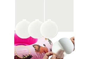 KAIHENG 5PCS Clear Pool Patch Repair Kit, Inflatable Patch Repair Kit Waterproof, TPU Repair Patch for Air Mattress, Bounce House, Pool, Inflatable Toys, Tent, Swimming Ring