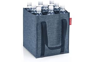 reisenthel Bottlebag - Bolsa para Botellas, Twist Blue, Talla única, Bolsillo para 9 Botellas