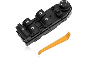 Anlseiod Interruptor Elevalunas Eléctrico Izquierdo para E83 X3 2004-2010 61313414352 3414352 3414352 Elevalunas Conductor Interruptor Mando Botonera Interruptor Ventana