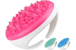 Ecent Anti-Cellulite Massagebürste pinsel körper für Körper Abnehmen Spa Fit - Cellulite-Reduktion, verbesserte Durchblutung, Hautstraffung (rosa)