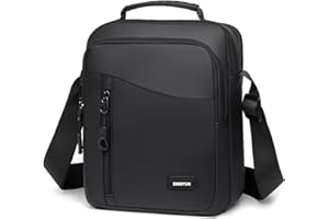 Vpoofree Bandoleras Hombre Bolso de Hombro Bolsas de Mensajero de Negocios Bolso de Mano Mariconeras para Hombres Moda Crossbody Bag Shoulder Casual