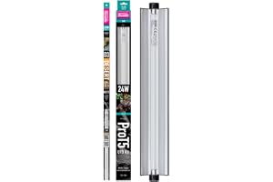 Arcadia 584504 Pro T5 UVB-kit, 24 W desert, med D3 + 12% reptilrör, ca 57,5 x 6 x 4,5 cm