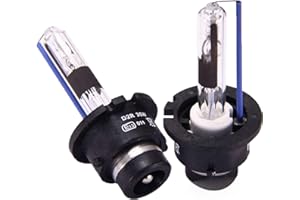 TUNINGMODS 2 x New D2R Xenon Burner 6000 K Bulbs Lamp Replacement for Philips+Osram 85126 WX+66250 Mini ColorMatch