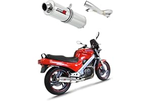 DOMINATOR EXHAUST SYSTEM DOMINATOR Pot d'échappement Silencieux ST compatible avec NTV 650 REVERE 1988-1997