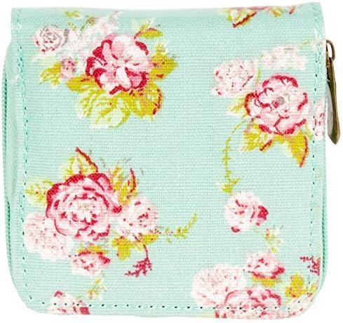 NEW VINTAGE MARTHA ROSE FOREVER ENGLAND WOMENS SQUARE WALLET PURSE