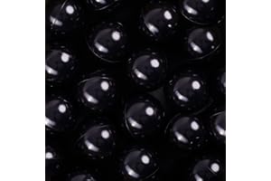 ‎H&F HEIMTEXTILIEN H&F Heimtextilien 200 Bälle für Bällebad Ø 7 cm – Schwarz Plastikbälle für Kinder & Babys – Weiche & langlebige Spielbälle – BPA-frei & schadstofffrei – Perfekt für Spielzelt, Hüpfburg & Garten