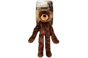 ALL FOR PAWS Giocattolo interattivo di peluche a forma di scoiattolo, animale di peluche per cani, giocattolo per arricchire i cani, di grandi dimensioni (orso Michel)