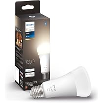 Philips Hue White & Color E26 1600lm×2 Philips Hue White E27 LED Bulb, 1600lm, dimmable Warm White Light