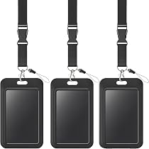 Porte-badge Coulissant Avec Cordon Rétractable - Compatible Cartes RFID, Badges, Cartes Navigo - 5