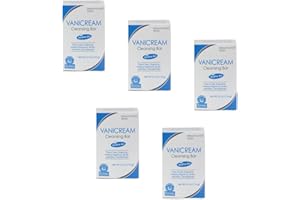 Vanicream Spécialités pharmaceutiques Bar Nettoyage pour peau sensible, 3,9 oz (Paquet de 5)