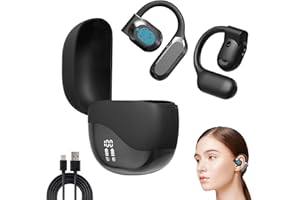 HASAIKA® Auriculares de Traducción AI, Auriculares Traductor en Tiempo Real, Traducción en tiempo real en 144 idiomas, ideal para viajes, reuniones, estudios (Negro)