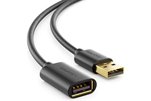 deleyCON 1m USB 2.0-Förlängningskabel USB-A till USB-A