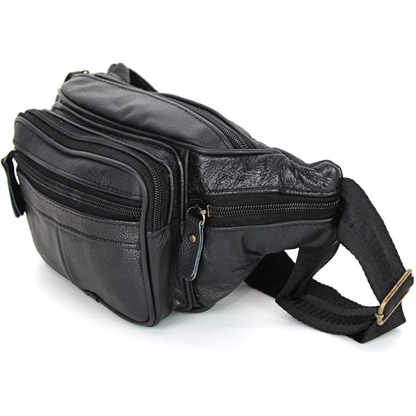 Marsupio Uomo Donna Vera Pelle MADE IN ITALY Artigianato Italiano Regolabile EBa - Foto 13