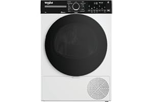 Whirlpool C WD 94M WBS IT – Asciugatrice 9 Kg A Pompa di Calore, Libera Installazione, Classe C, 6° SENSO, Adaptive Dry, Irontouch, Motore Senseinverter, Airfresh 84,6 x 59,8 x 67,4 cm
