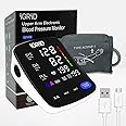 iGRiD Digital Blood Pressure Monitor For Home with Large Memory | Large Color Display With Curved LED Screen | Stress-Free Readings, Accurate Measurements, USB Powered | Fully Automatic, Adjustable Cuff, USB Power for Hassle-Free Monitoring