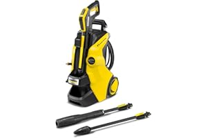 Kärcher Idropulitrice K 5 Power Control, Pressione max. 145 bar, Portata 500 l/h, Area di lavoro 40 m²/h, Filtro acqua, Pistola LED ad Alta Pressione, Ugello mangiasporco, Lancia Vario Power Jet