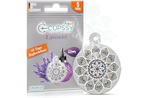 Cupssy® AirPad | Fragancia: lavanda, perfume, ambientador, portador de perfume, almohadilla aromática para armario, fragancia de habitación, neutraliza los malos olores, ambiente agradable y