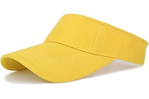 HERUAI Kinder Visor Cap UV-Schutz Schirmmütze für 4-10 Jahre Mädchen Jungen UPF 50+Sommerhut Golf Tennis Kappe Sport Mütze Running Strand Visier Cap Atmungsaktiv und Schweißabsorbierend Sonnenhut Sommerkappe