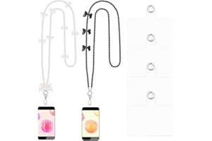 Vspek Cordones Universal de Teléfono Móvil con Parche, Compatible con la mayoría de los teléfonos Inteligentes para Estuches de teléfonos