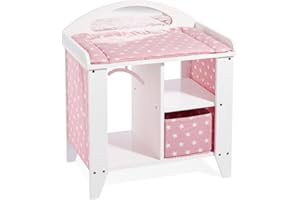 howa Wickelkommode/Wickeltisch Stars für Puppen 2740