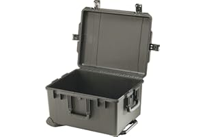 Peli Storm IM2750 Professioneller Schutzkoffer Speziell für Drohnen und Fotoausrüstung, Wasser- und Staubdicht, 78L Volumen, Ohne Schaum, Schwarz