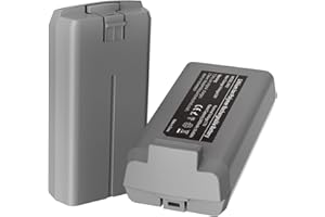 MVMOD Mini 4K/2 SE Batteria, Mini 2 SE Batterie Intelligenti 2-Pack, 2400mAh 7.7V 31Mins Max Tempo di Volo Drone Batteria (Solo per caricatori originali DJI)
