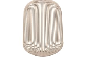 ‎BLOMUS Blomus Laterne Lito | Nomad | Größe L | 33L x 33B x 45H cm | Kerzenhalter Schwarz | Windlicht aus Edelstahl | Laterne Deko | Indoor Windlicht Groß