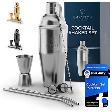 Produktbild von Cocktailshaker Set Anti Leakage Transparenter PC Harz Cocktail Shaker Mixer Mit Edelstahl Bar Scale Drink Shaker Flaschenbar Pub Werkzeug(300ml